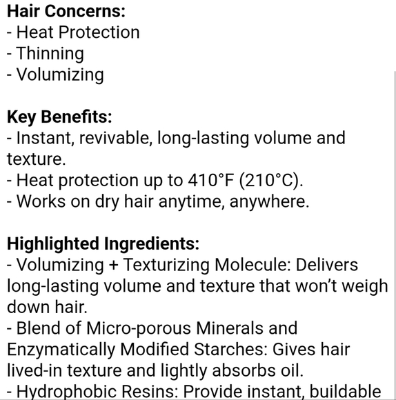 NWT LIVING PROOF FULL DRY VOLUME & TEXTURE SPRAY - Picture 5 of 14